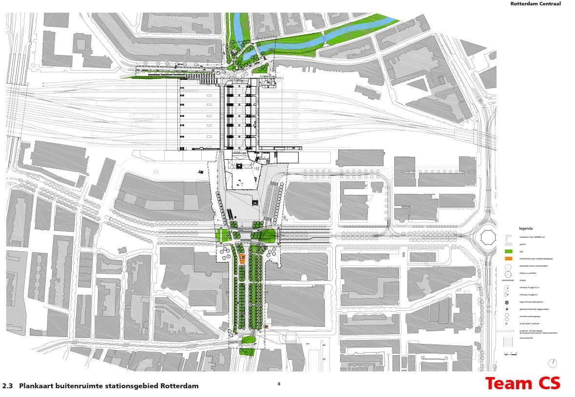 Rotterdam station mapa