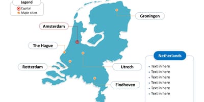 Rotterdam holland mapa