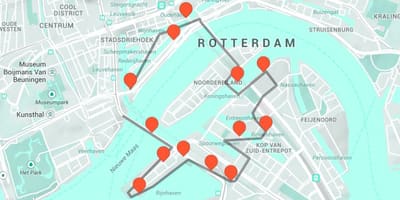 Mapa ng Rotterdam architecture 